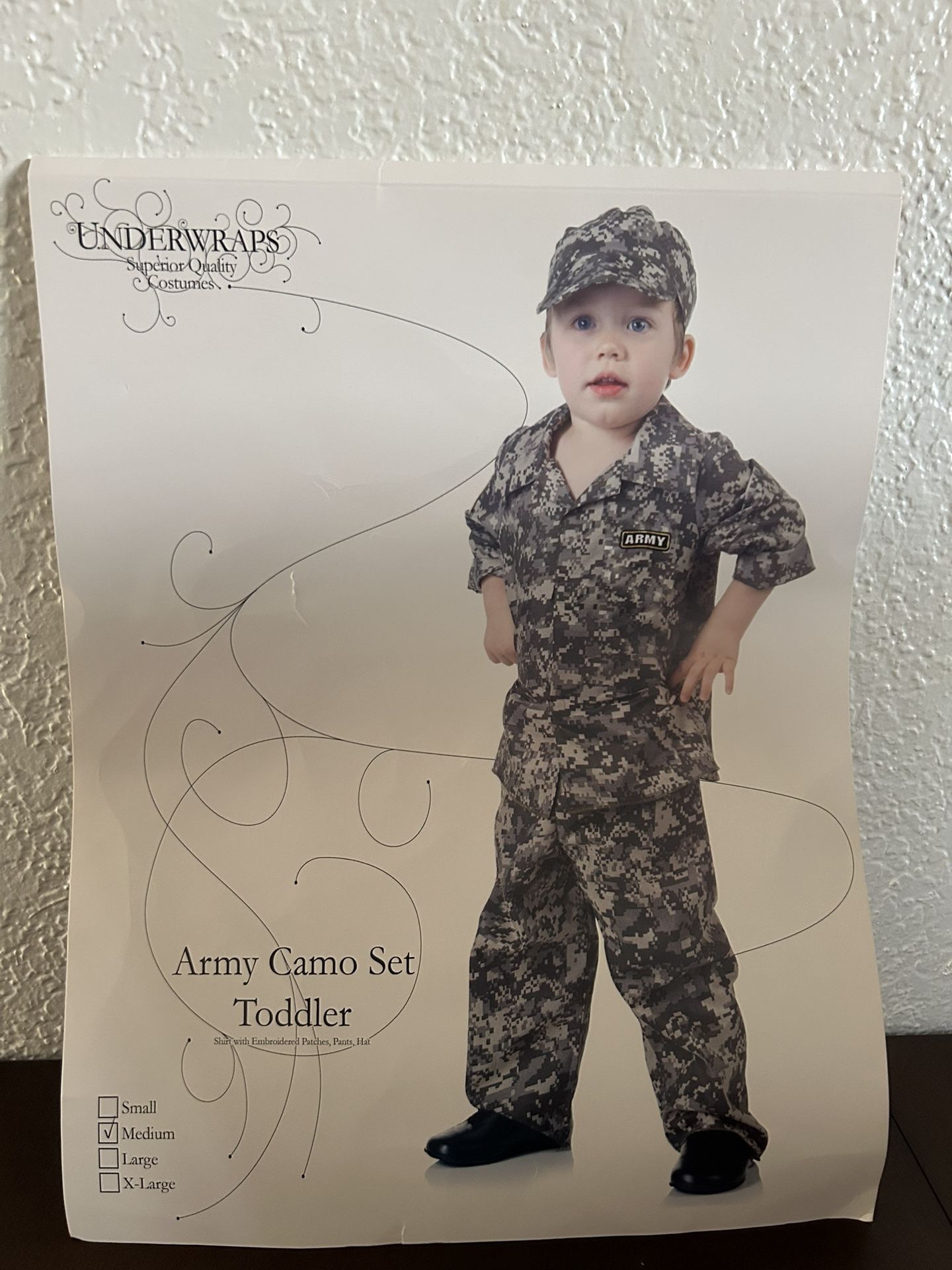 Toddler Army Costume