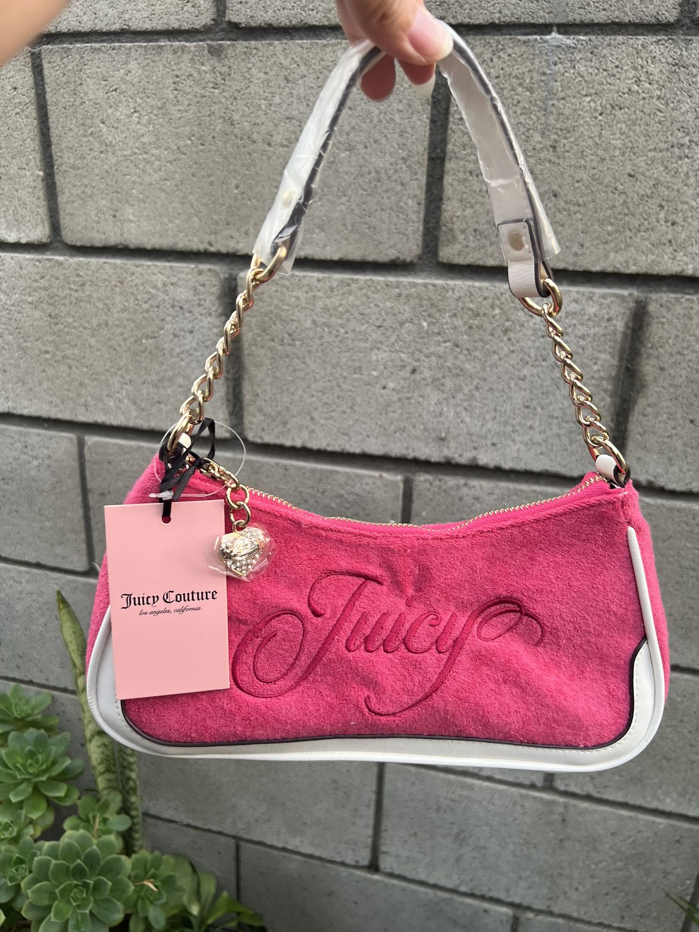 Juicy Couture Hot Pink Shoulder Bag 