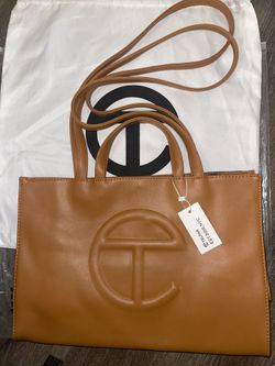 Telfar Tan Medium Shopping Bag