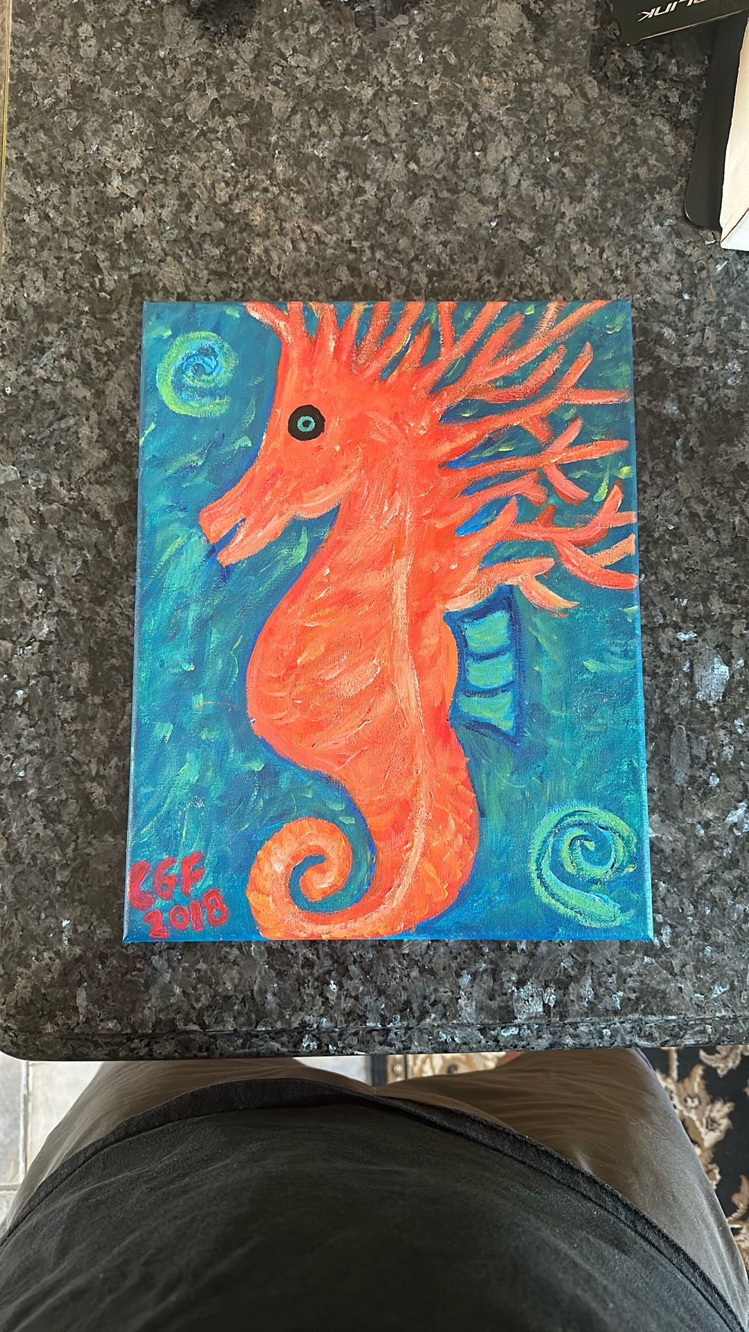 Pained Seahorse 