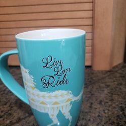 Live, Love And Ride Coffee Mug