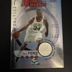 Topps Chrome Paul Pierce Game Worn Jersey Card