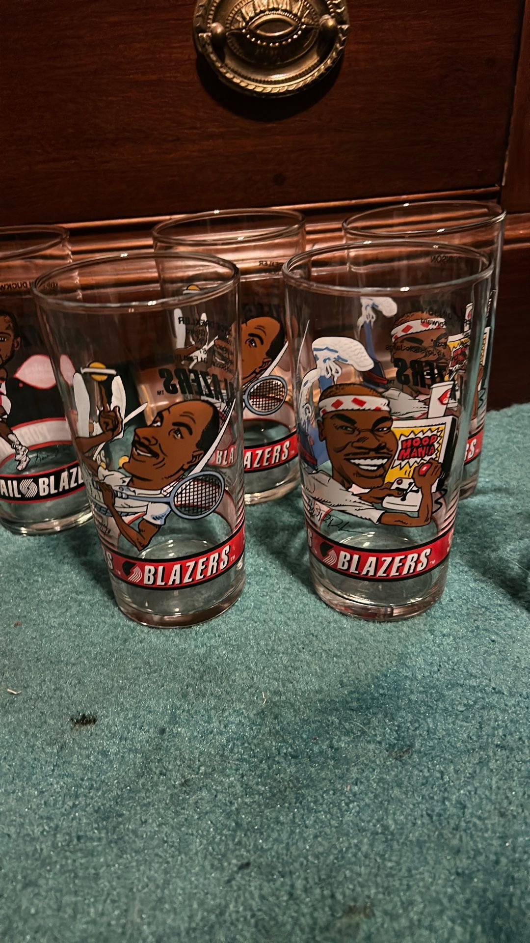 91-92Portland Trailblazer Glasses