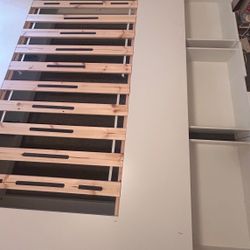 IKEA Queen Bed Frame With Side Storage 