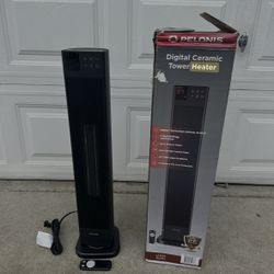 Pelonis 30 in. 1500-Watt Digital Tower Ceramic Heater