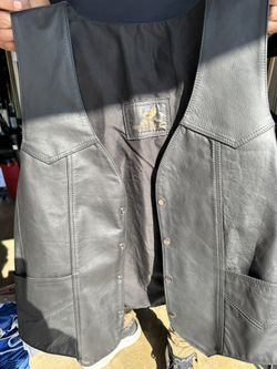 Leather Vest