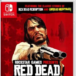 Nintendo Switch Red Dead Redemption disc