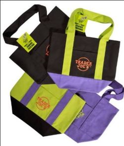 Trader Joe's mini tote bags