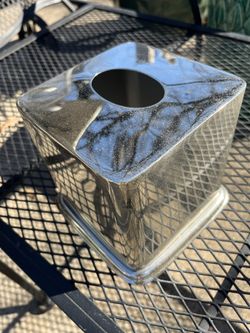 Chrome Tissue Holder