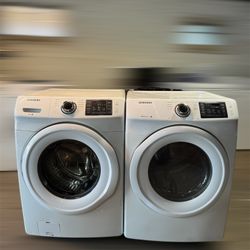 Samsung Electric Set Washer Dryer
