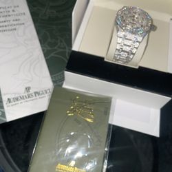 Luxury Iced Out Ap. Watch