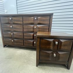 Acme Lancaster Dresser & Nightstand (SET ONLY)