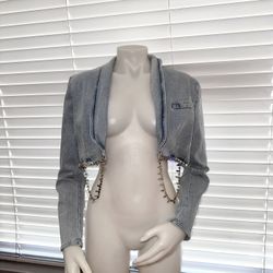 New Cropped Jean Jacket 