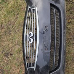 2010-2015 Infiniti G37 Q40 G25 Sedan Front Bumper Cover OEM Black