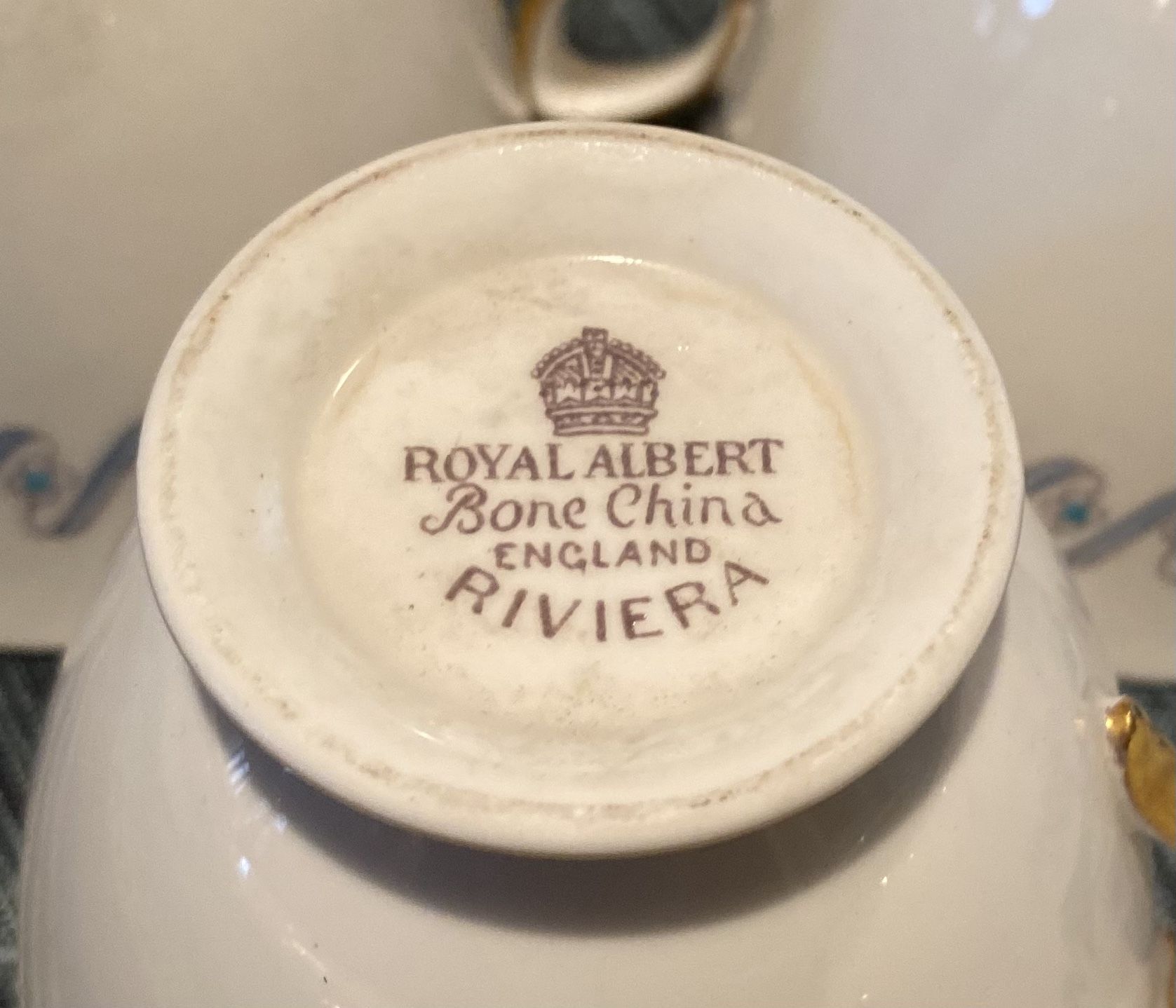 Royal Albert English Bone China “Riviera”