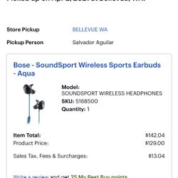 Bose Wireless Sports Earbuds 