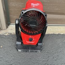 Milwaulkee M12 Fan Used . 