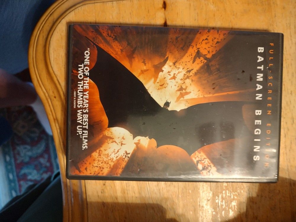 Batman Begins DVD