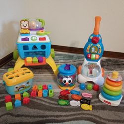 VTech, Fisher Price And Bright Stars Toddler Toys 