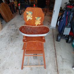 Antique High Chair