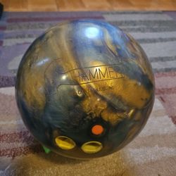 Used Hammer RIP'D 15lb Bowling Ball