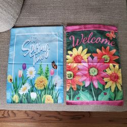 Double Sided Garden Flags