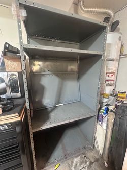 Storage shelves