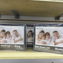 Bed Sheet Set Queen/King Size