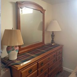 Queen Bedroom Set - Real Wood