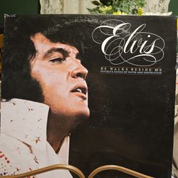 ELVIS PRESLEY "HE WALKS BESIDES ME"