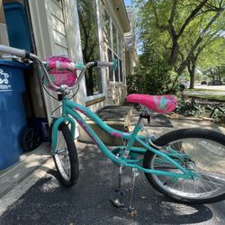 Teal and Pink Schwinn Kids/Youth Bike