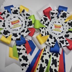 Toy Story Baby Shower Corsages 