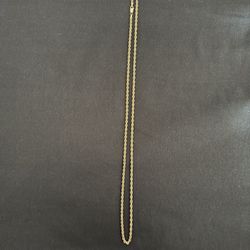 Solid 14k Gold Rope 