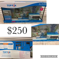 (Price Is On Pics) 55 & 37 Gallon All-In-One Aquarium Starter Kit 