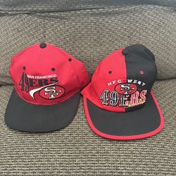 Vintage 49er’s Hats 