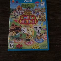 Nintendo Wii U Animal Crossing Amiibo Festival 