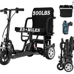 Foldable Scooter Wheel Chair For Senior Handicap