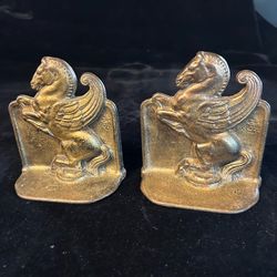 Winged Pegasus ‘Art Deco’ Bookends (1926)