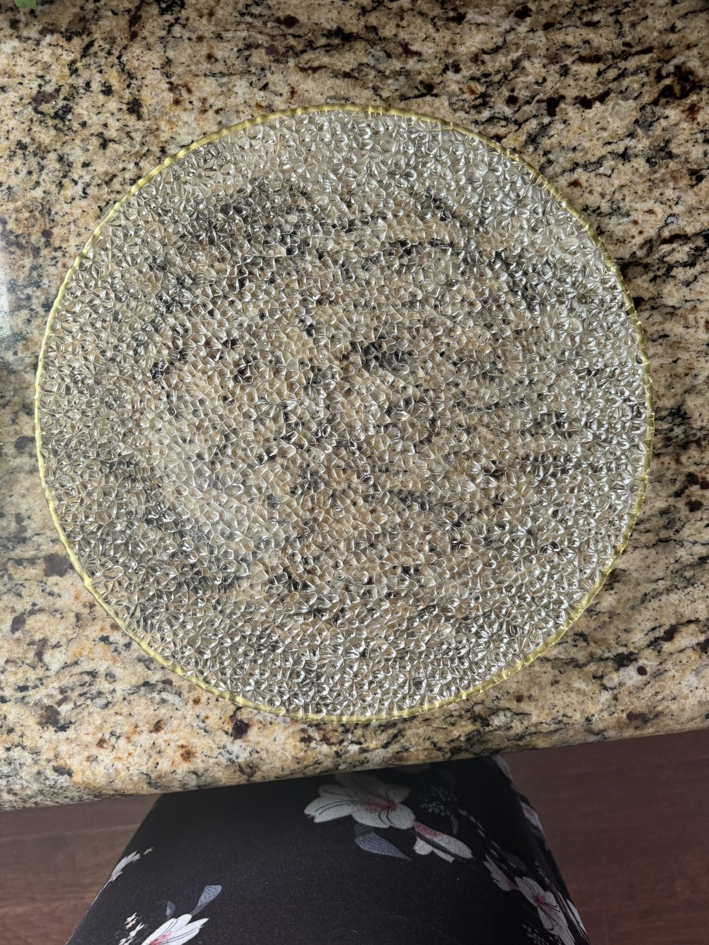 Gold Trim Plates