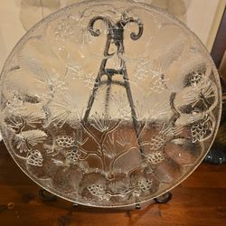 Vintage Pinecone Deviled Egg Tray – 12”