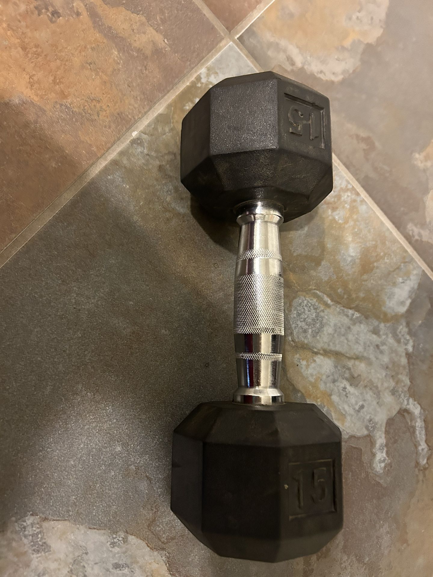 15 Lb Dumbbell