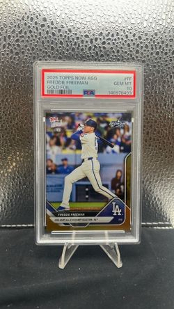 (Pop 2!) 2025 Topps Now ASG Freddie Freeman #/50 PSA 10 (Pop 2!)