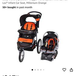 Car seat And Stroller Combo 