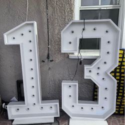 Numbers Decor