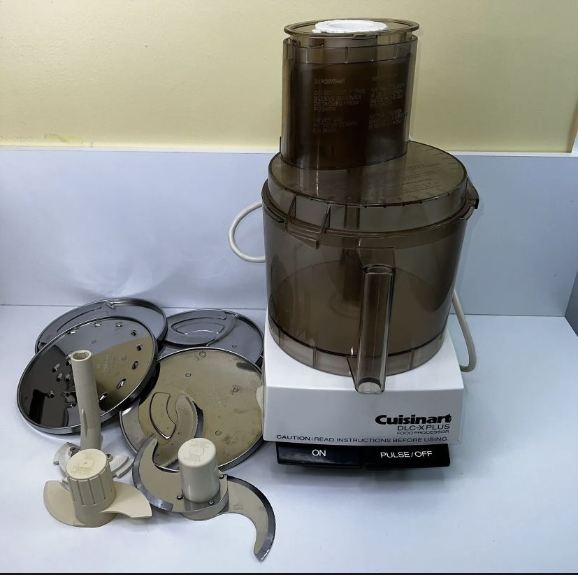 Vtg Cuisinart DLC-X Plus 20 Cup Food Processor Made In Japan