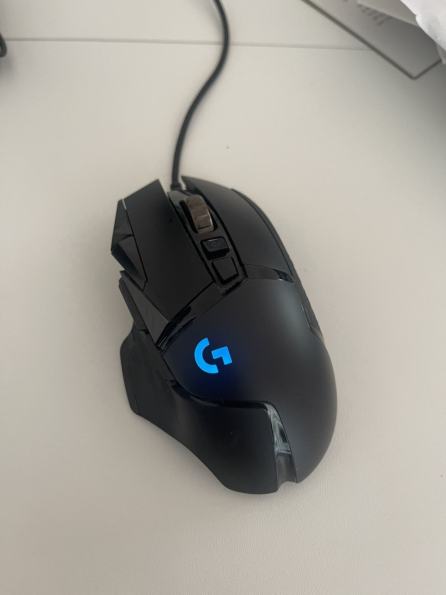 Logitech G502 Hero Wired Gaming Mouse – With Weights – Excellent Condition