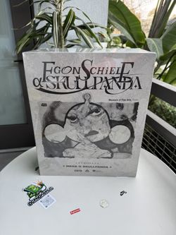 POP MART - SKULLPANDA 400% Egon Schiele *factory sealed* 