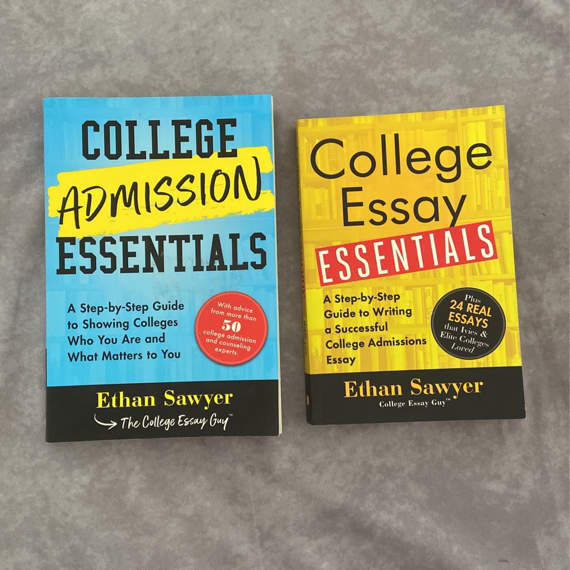 College Admission Essentials by Ethan Sawyer, College Essay Essentials by Ethan Sawyer.
