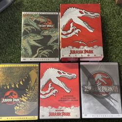 Jurassic Park Trilogy DVD Collection Set 