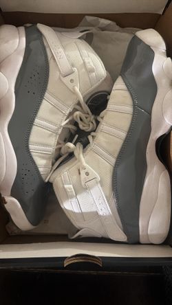 Jordan’s 6 rings. Used once   Size 9